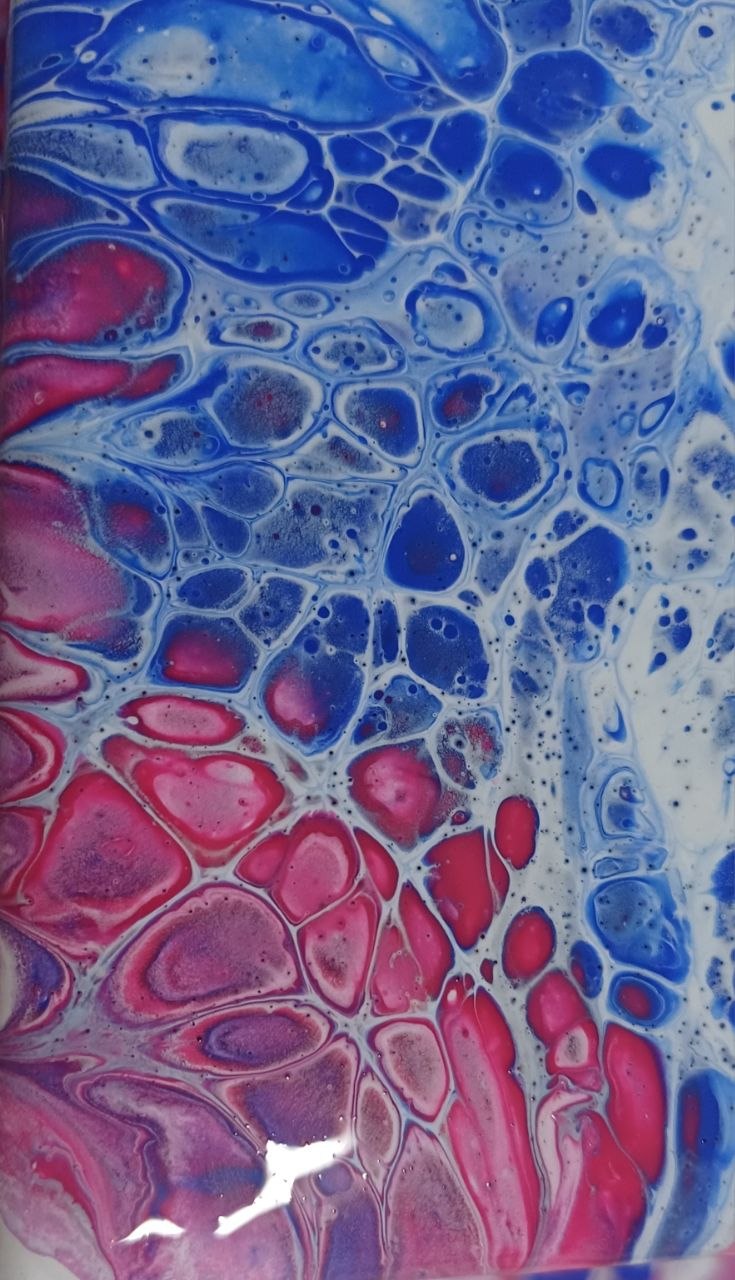 My Bloom acrylic pouring jogalart